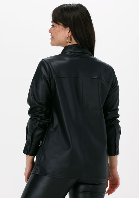 Zwarte NA-KD Blouses PU SHIRT - large