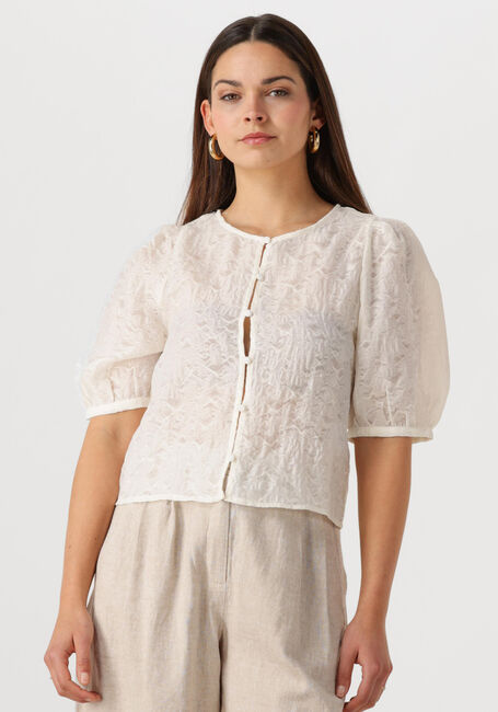 Witte MSCH COPENHAGEN Top MSCHASTERIA 2 4 SHIRT - large