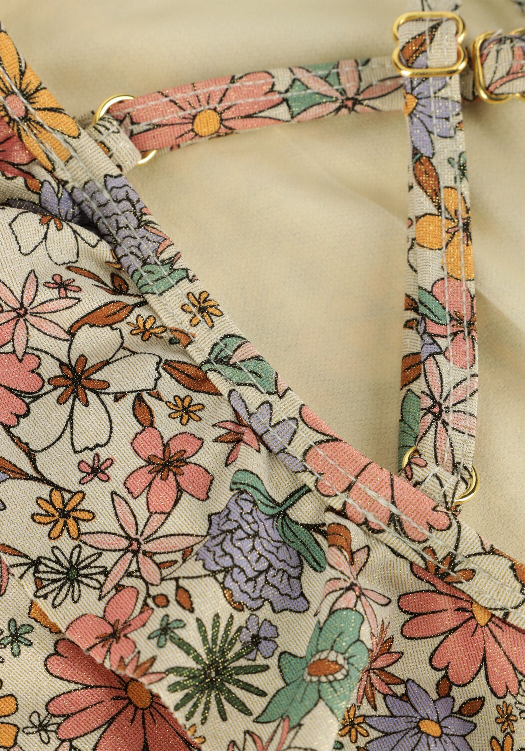 Multi SALTED STORIES Badpakken SPARKLY FLEURS SWIMSUIT - large