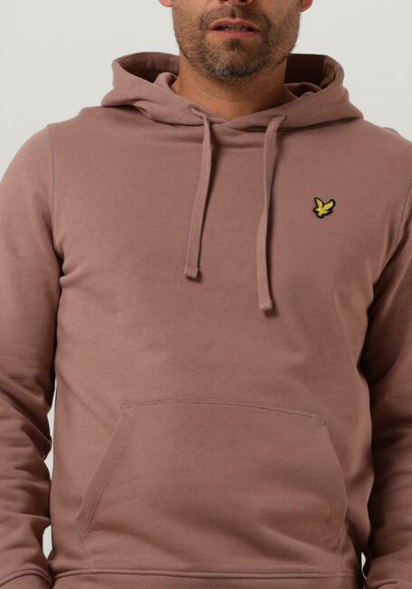 Roze LYLE & SCOTT Sweater PULLOVER HOODIE - large