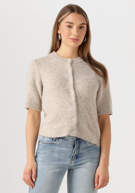 Beige MY ESSENTIAL WARDROBE Vest ELLIEMW KNIT CARDIGAN SS - large