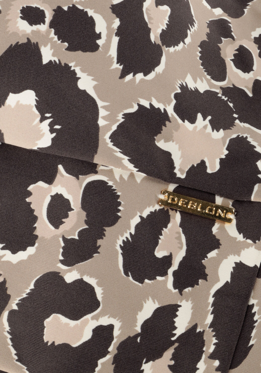 Bruine DEBLON SPORTS Top SARAH CROSS TOP - large