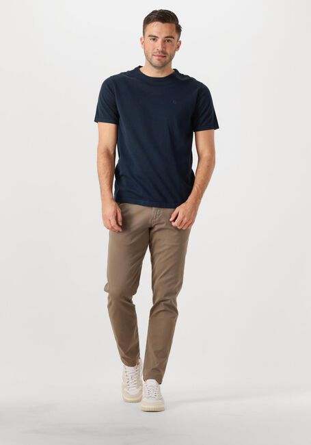 Donkerblauwe DSTREZZED T-shirt ZEKE TEE - large