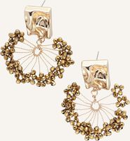 Bronskleurig NOTRE-V Oorbellen EARRING FLOW Bronskleurig NOTRE-V Oorbellen EARRING FLOW - medium