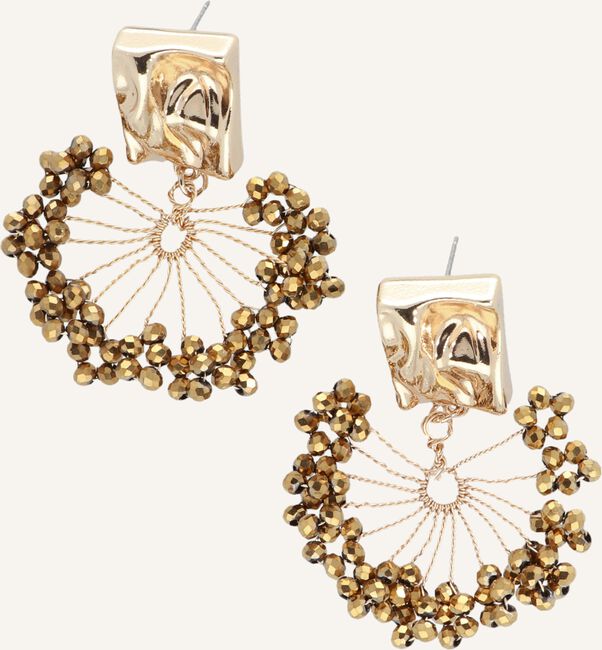 Bronskleurig NOTRE-V Oorbellen EARRING FLOW Bronskleurig NOTRE-V Oorbellen EARRING FLOW - large