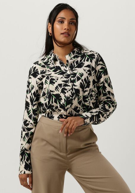 Groene ANOTHER LABEL Blouses DREISER LEAF SHIRT - large