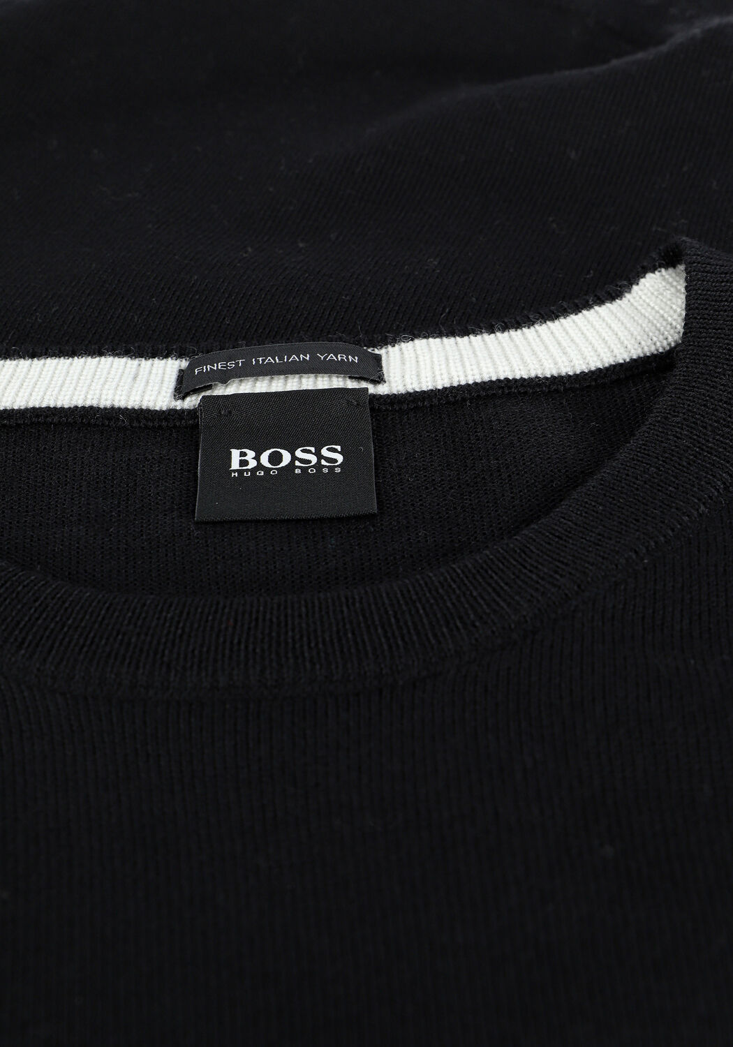 Zwarte BOSS Trui BOTTO-L 10237297 - large
