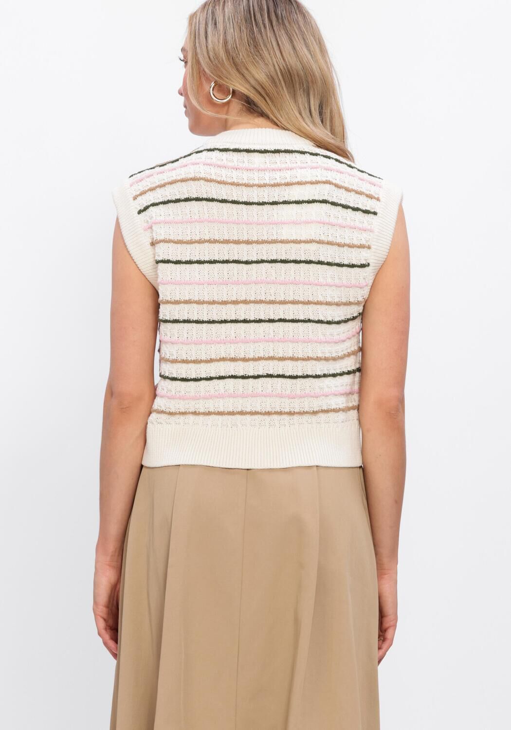 Multi Y.A.S. Vest YASNILO KNIT VEST - large