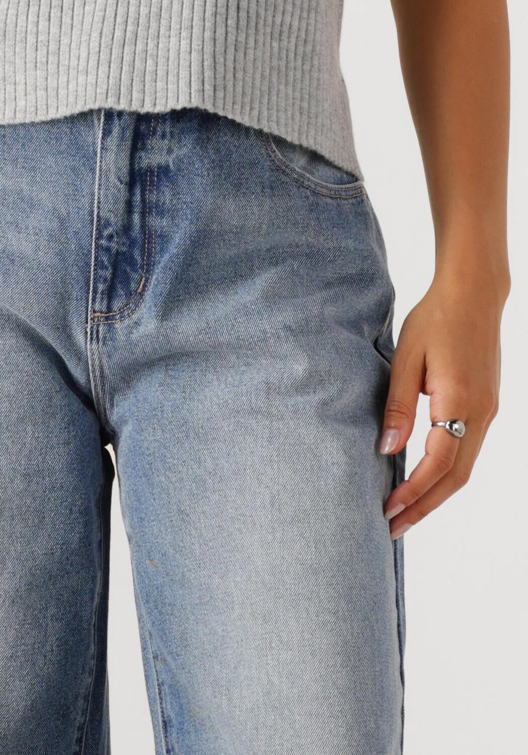 ABRAND JEANS Dames Jeans 95 Mid Baggy Jenna Blauw