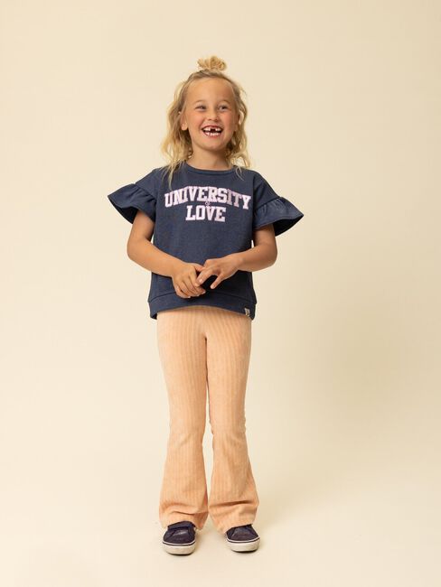 Oranje LOOXS Little Flared broek 2601-7606-404 - large