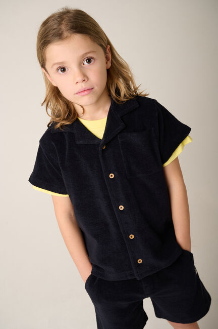 Zwarte TUMBLE 'N DRY Casual overhemd COASTAL - large