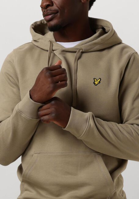 Groene LYLE & SCOTT Truien/vesten PULLOVER HOODIE - large