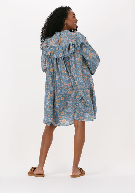 Paarse SISSEL EDELBO Mini jurk KAREN SILK DRESS - large