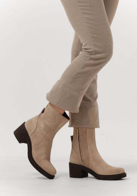 Beige FRED DE LA BRETONIERE Enkellaarsjes 183010289 Beige FRED DE LA BRETONIERE Enkellaarsjes 183010289 - large