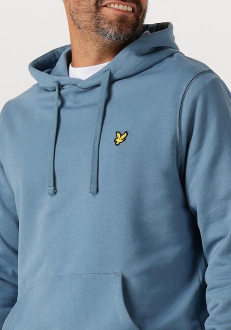 Blauwe LYLE & SCOTT Truien/vesten PULLOVER HOODIE - large
