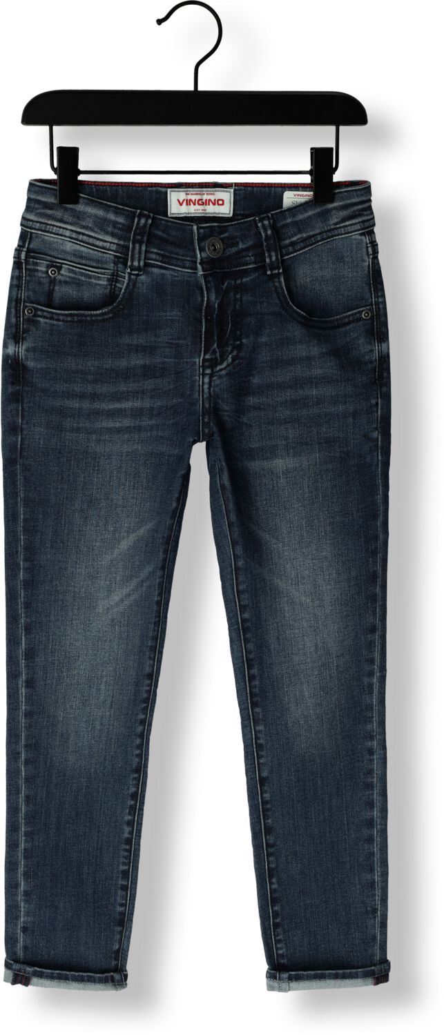 VINGINO Jongens Jeans Apache Icon Zwart