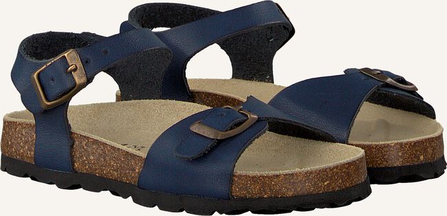 Blauwe BRAQEEZ Platte sandalen SAM SPAIN Blauwe BRAQEEZ Platte sandalen SAM SPAIN - large