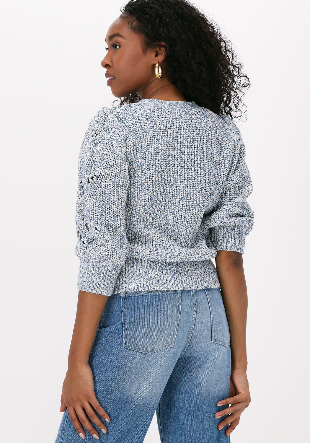 Fabienne chapot trui blauw top