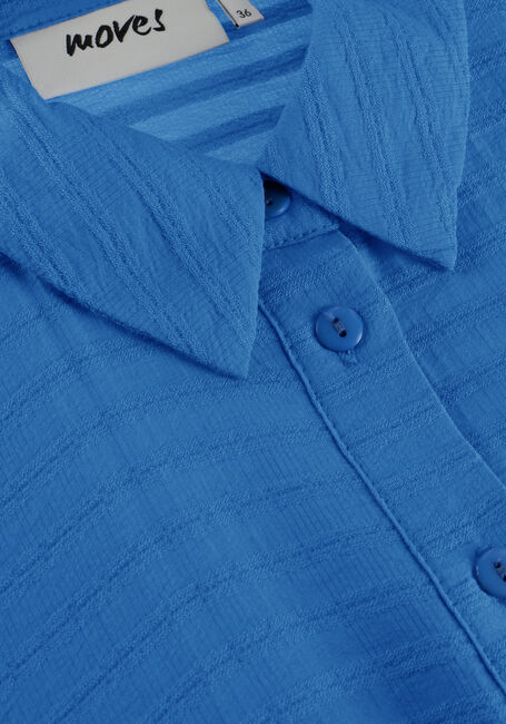 Blauwe MOVES Midi jurk TAVILLA 2785 - large