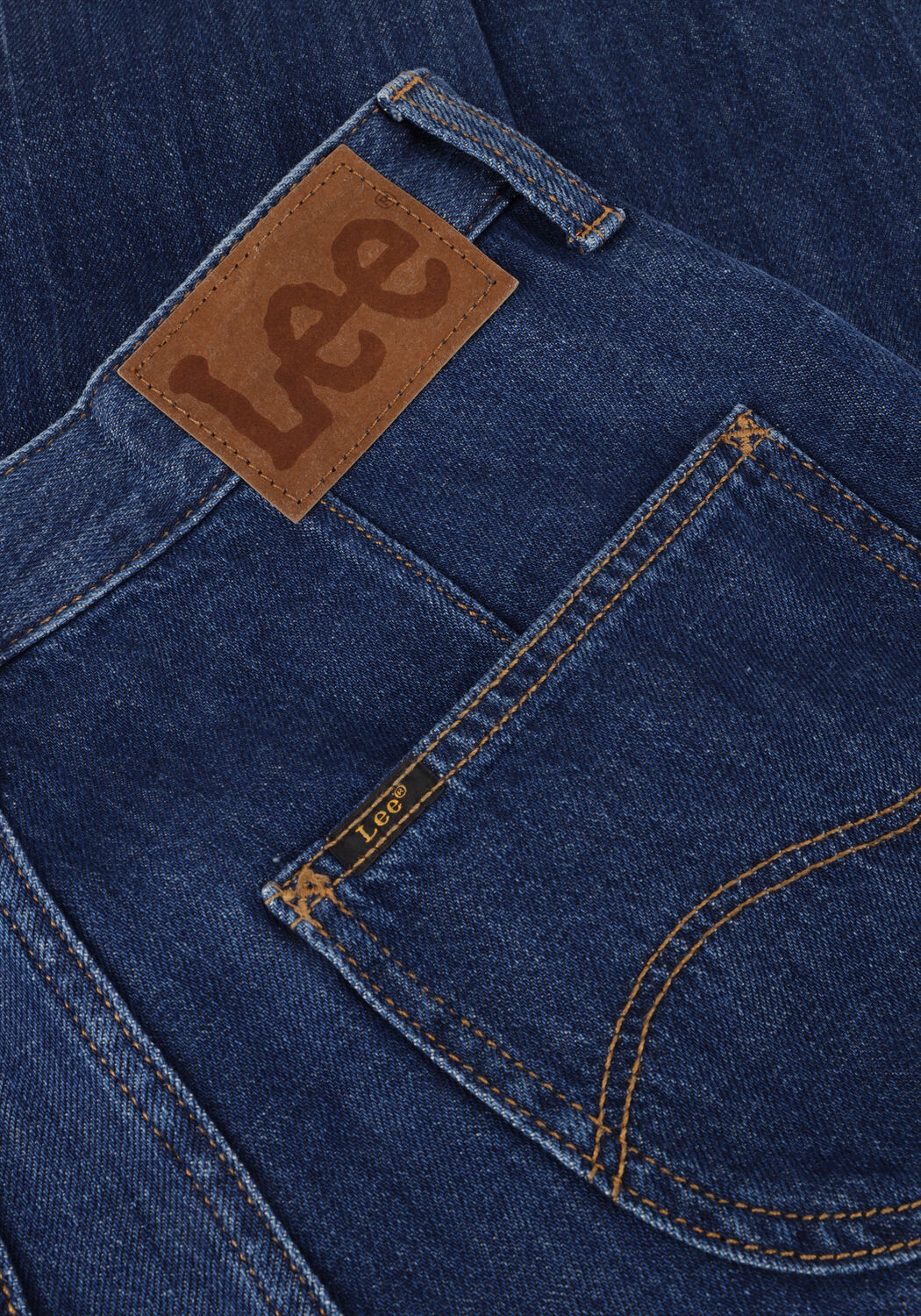 Donkerblauwe LEE Flared jeans STELLA A LINE - large