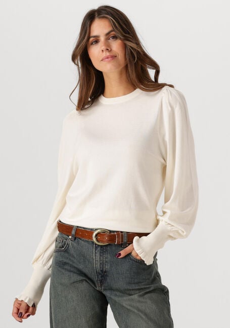 Witte FABIENNE CHAPOT Trui MOLLY BALLOON PULLOVER 1009 - large