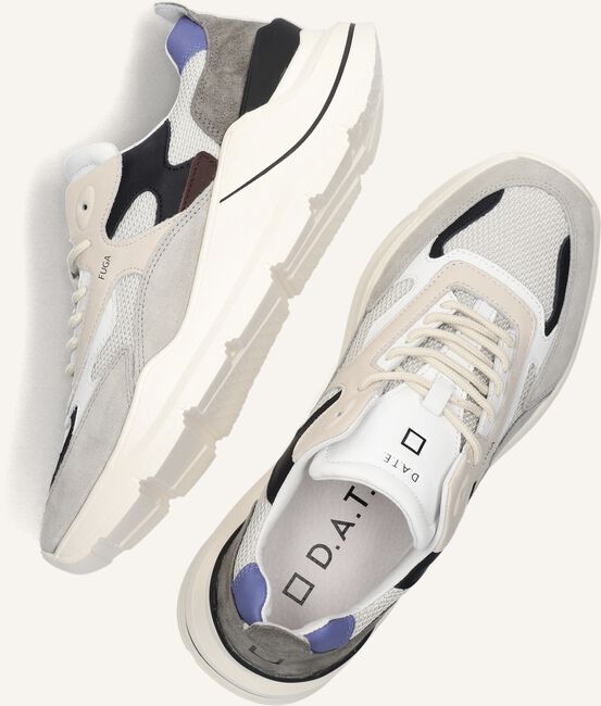 Grijze D.A.T.E Lage sneakers FUGA HEREN Grijze D.A.T.E Lage sneakers FUGA HEREN - large