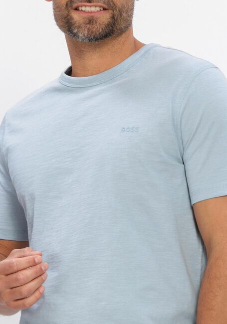 Lichtblauwe BOSS ORANGE T-shirt TEGOOD - large
