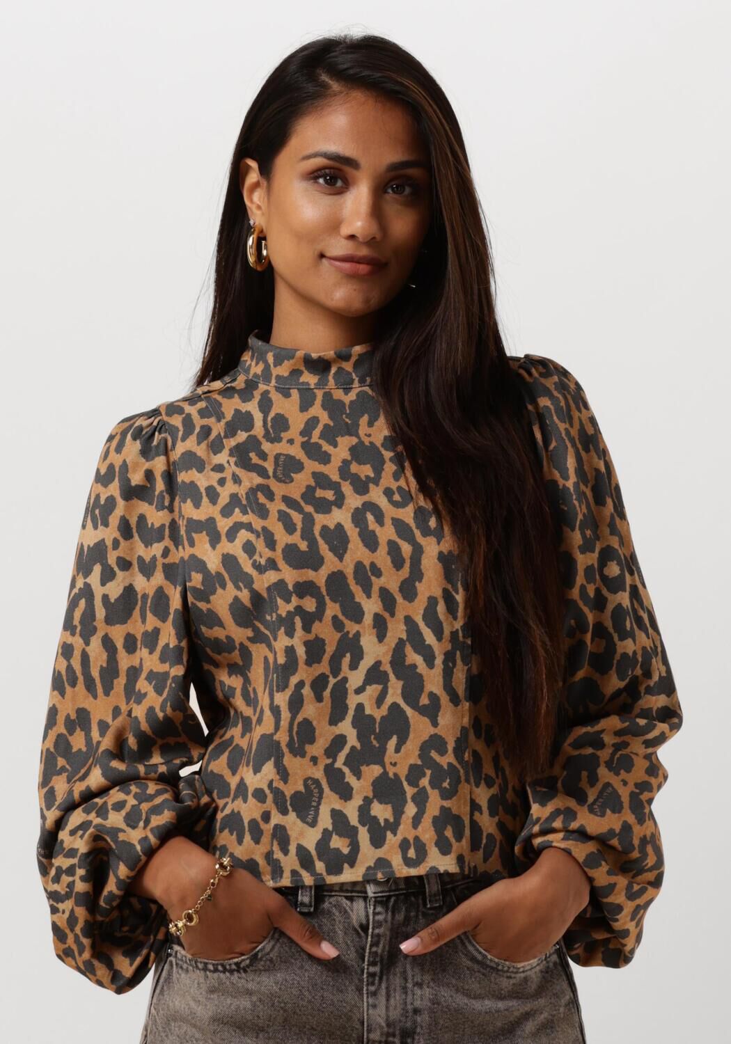 HARPER & YVE Dames Blouses Floor-ls Bruin