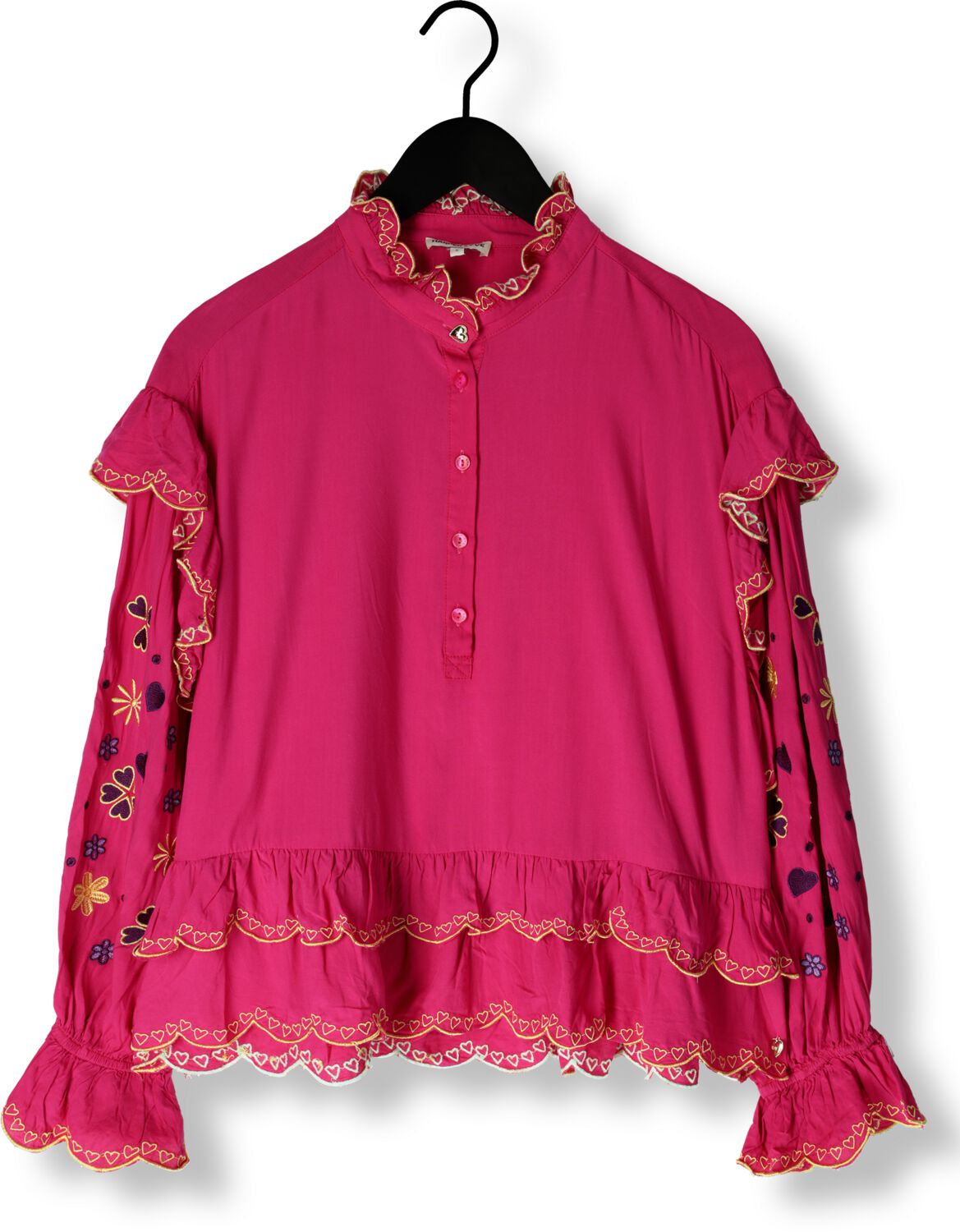HARPER & YVE Dames Blouses Joan-ls Rood