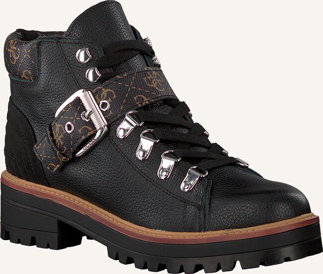Zwarte GUESS Veterboots IRVIN Zwarte GUESS Veterboots IRVIN - large