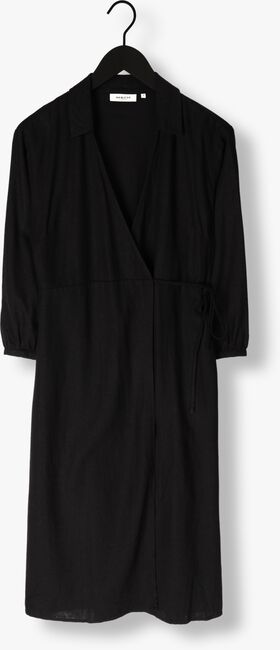 Zwarte MSCH COPENHAGEN Midi jurk MSCHJOVENE GINIA 3/4 WRAP DRESS - large