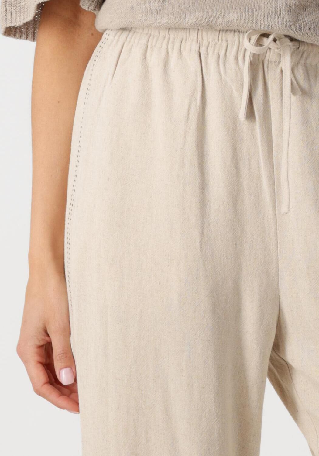 MOS MOSH Dames Broeken Mmhelin Jolene Pant Beige