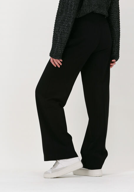 Zwarte ANOTHER LABEL Wijde broek MOORE PLEATED PANTS - large