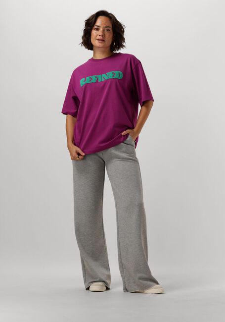 Paarse REFINED DEPARTMENT T-shirt MAGGY - large