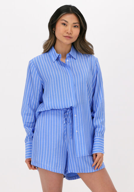 Blauwe BRUUNS BAZAAR Blouses AMARA BRUUN SHIRT - large