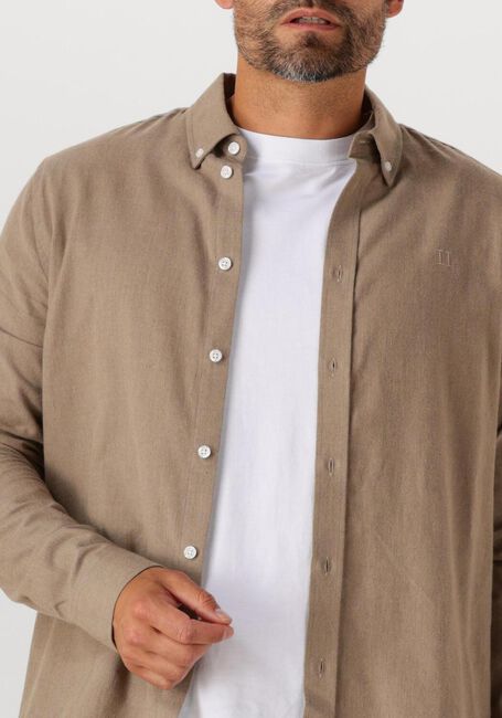 Beige LES DEUX Casual overhemd DESERT REG SHIRT - large