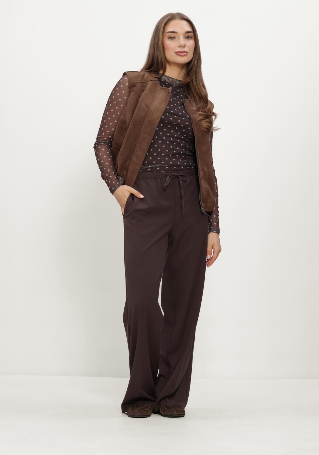 OBJECT Dames Blazers Objdenna S l Waistcoat Bruin