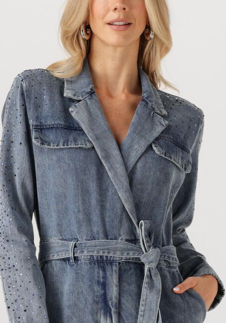 Lichtblauwe FREEBIRD Jumpsuit YAEL DENIM - large