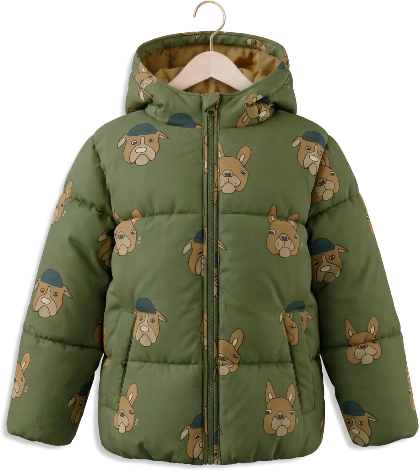 YOUR WISHES Jongens Jassen Dog Puffer Coat Groen