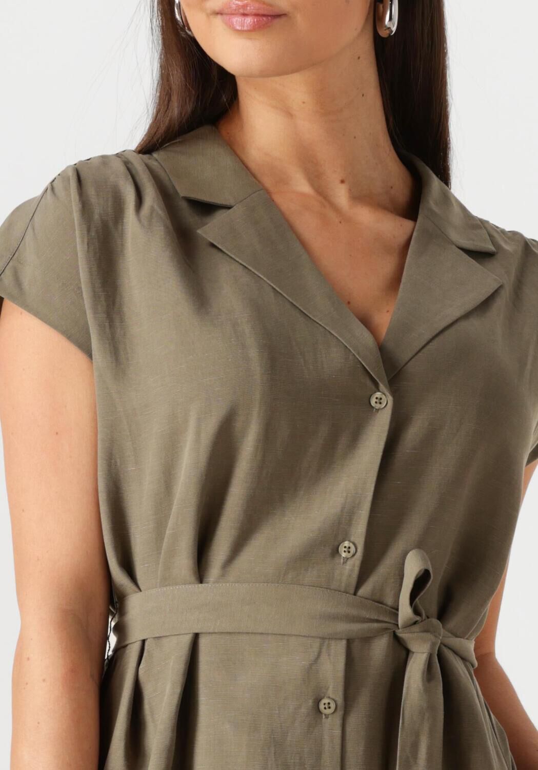 MOS MOSH Dames Jurken Mmnelli Alexis Dress Khaki