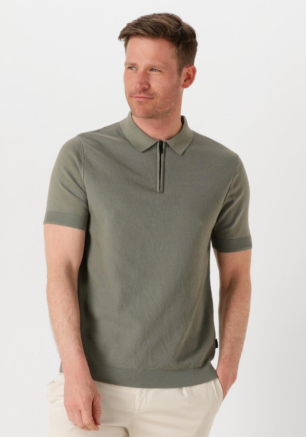 SAINT STEVE Heren Polo's & T-shirts Sonny Groen