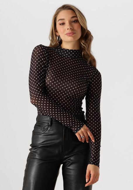 Zwarte EDITED Tops & T-shirts FIORE LONGSLEEVE - large