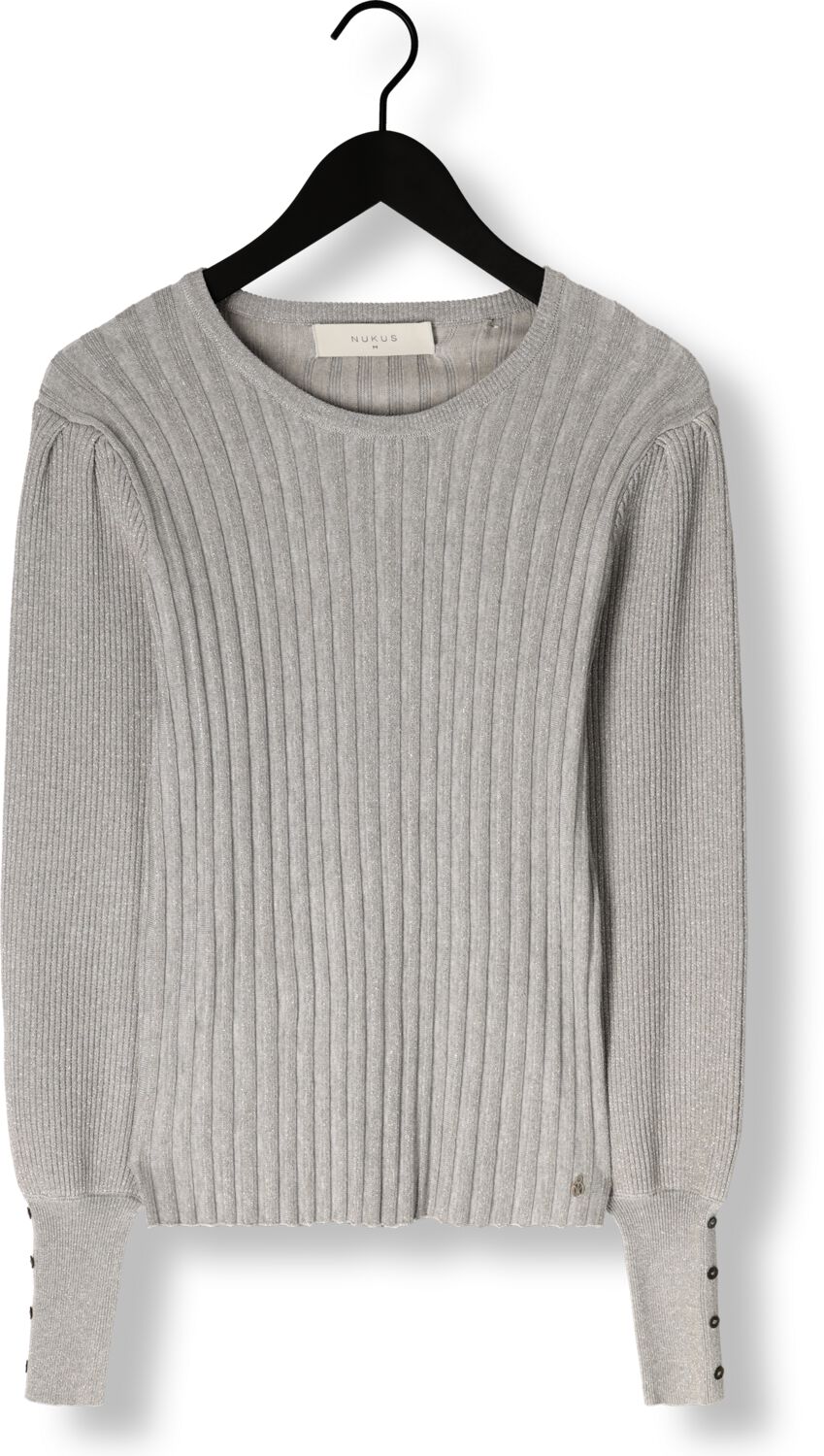 NUKUS Dames Truien & Vesten Mulberry Pullover Lurex Grijs