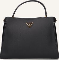 Zwarte GUESS Schoudertas DOWNTOWN CHIC LARGE TURNLOCK SATCHEL Zwarte GUESS Schoudertas DOWNTOWN CHIC LARGE TURNLOCK SATCHEL - medium