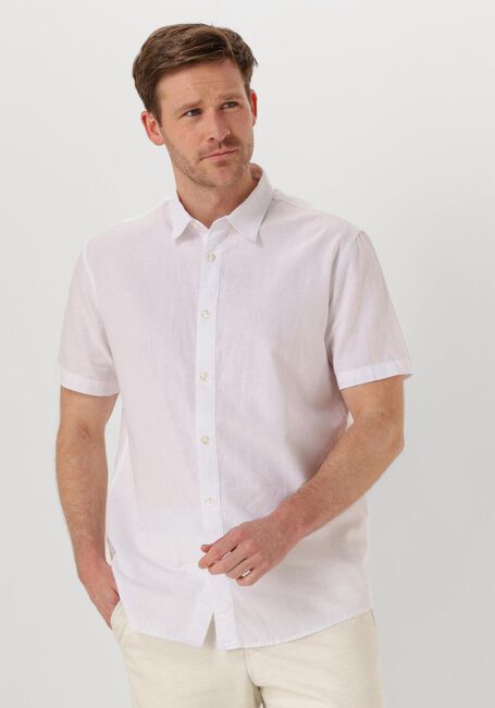 Witte SELECTED HOMME Casual overhemd SLHREG-SUN SHIRT SS NOOS - large