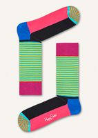 Blauwe HAPPY SOCKS Sokken HALF STRIPE - medium