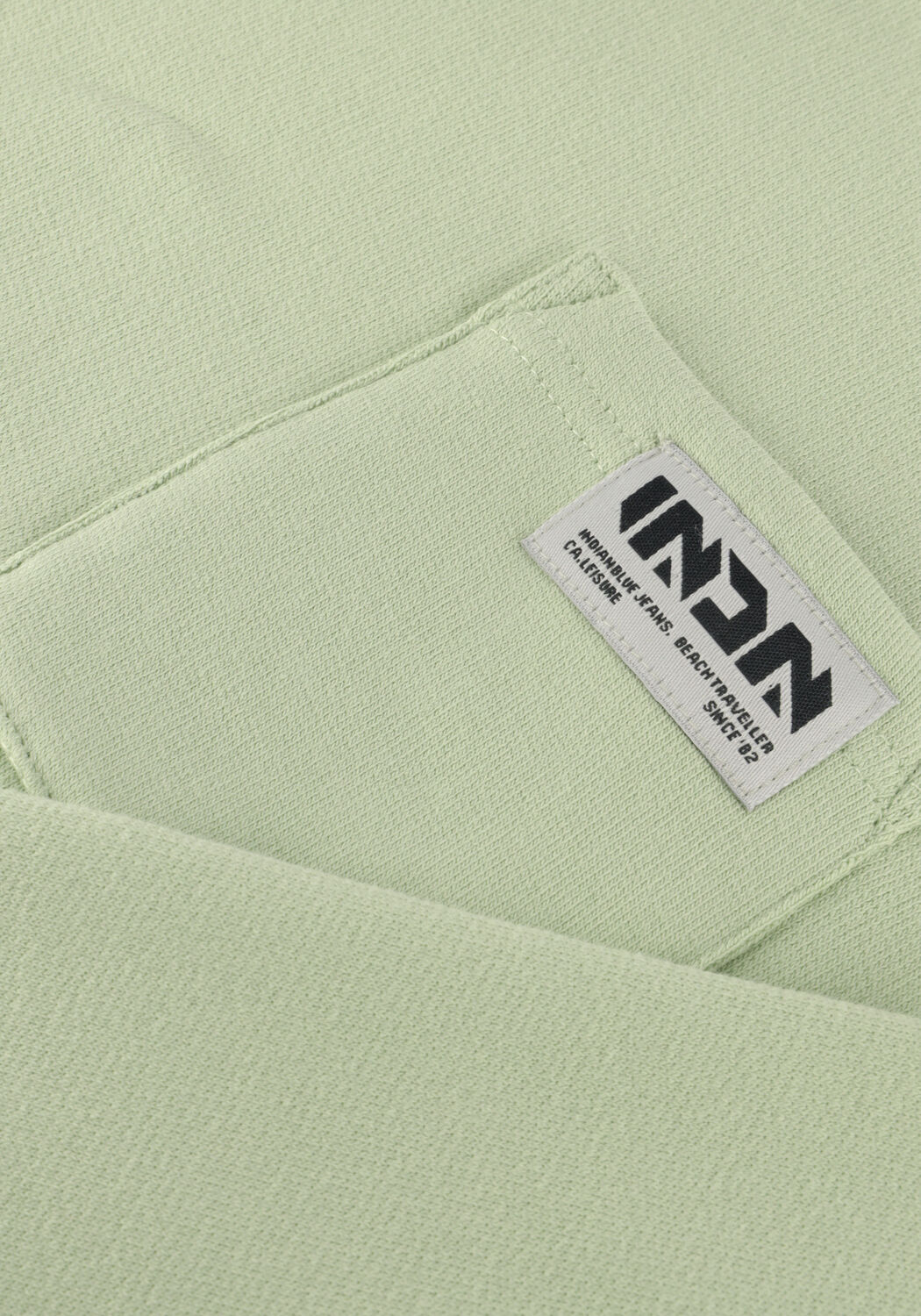 Groene INDIAN BLUE JEANS Sweater LOOSE FIT SWEAT BASIC WASHED - large