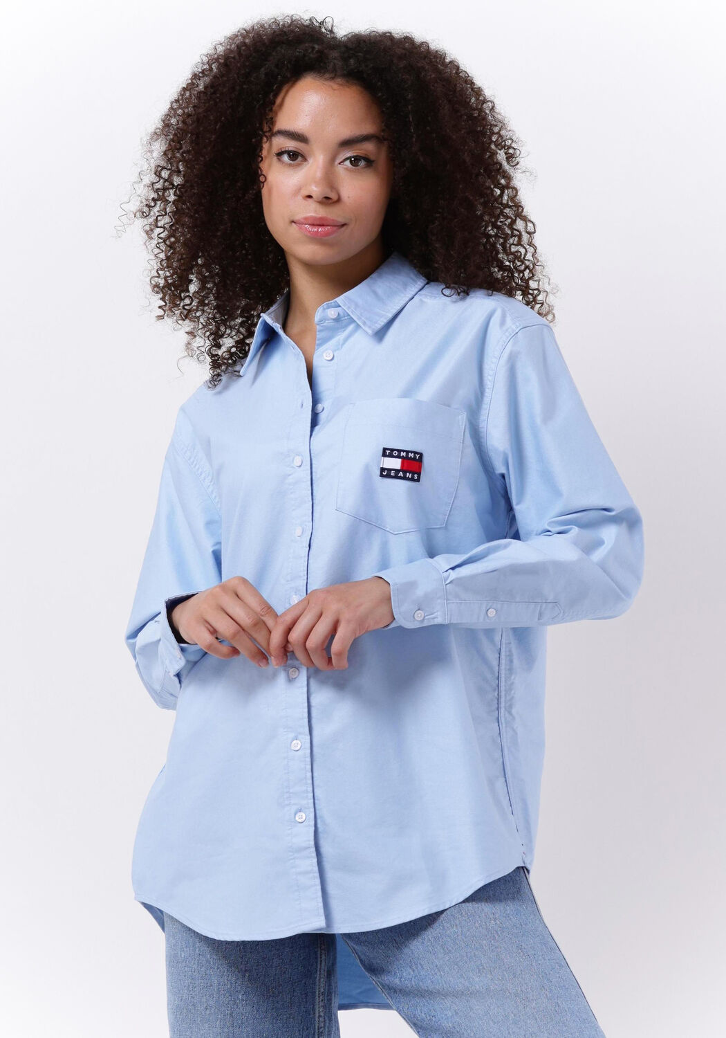 Tommy jeans hotsell boyfriend shirt