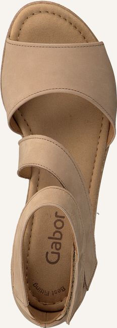 Beige GABOR Platte sandalen 582 Beige GABOR Platte sandalen 582 - large