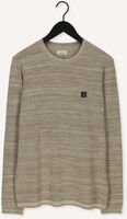 Grijze DSTREZZED Trui CREW NECK POPCORN MELANGE Grijze DSTREZZED Trui CREW NECK POPCORN MELANGE - medium